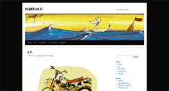 Desktop Screenshot of makkox.it